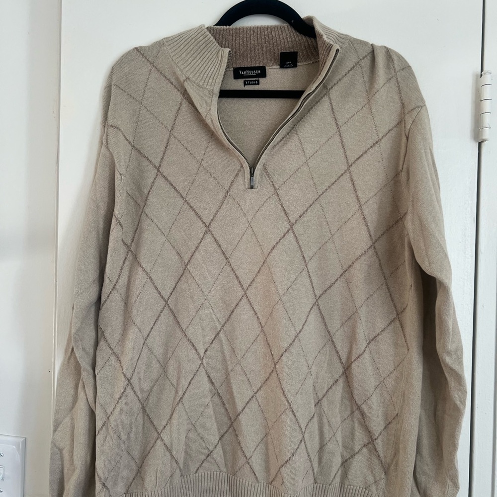 Van Heusen Men's Beige Sweater